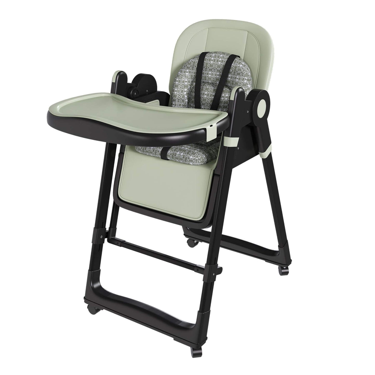 Leavader Adjustable Baby High Chair - Dark Green