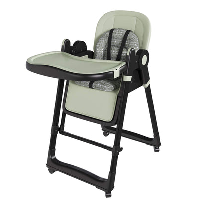 Leavader Adjustable Baby High Chair - Dark Green