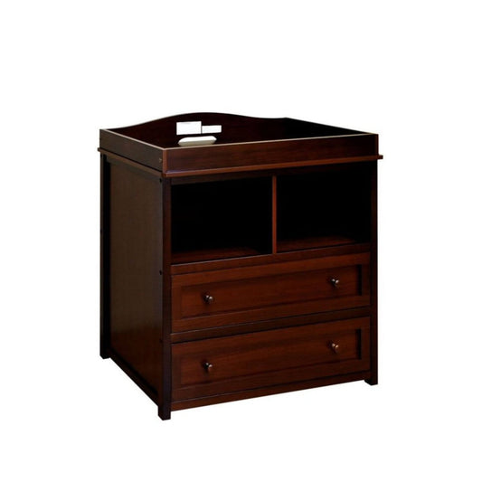 AFG Leila I 2-Drawer Changing Table Espresso