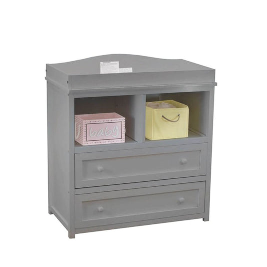 AFG Leila I 2-Drawer Changing Table Gray