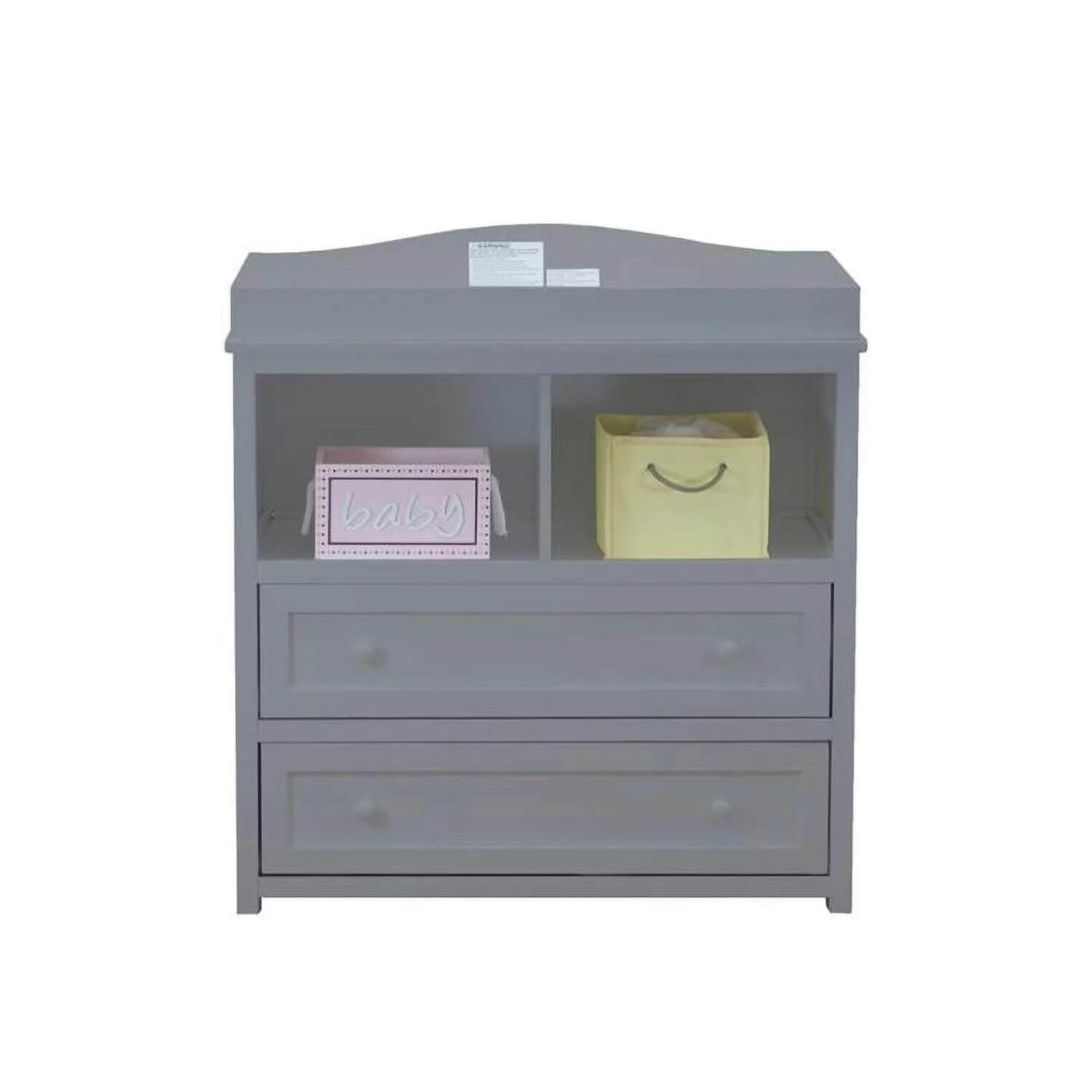 AFG Leila I 2-Drawer Changing Table Gray