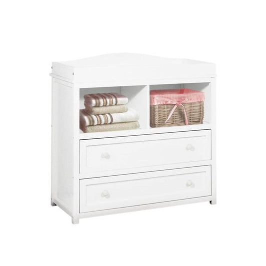 AFG Leila I 2-Drawer Changing Table White