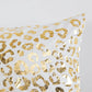 Detail View of Lillie Metallic Animal Printed Sham