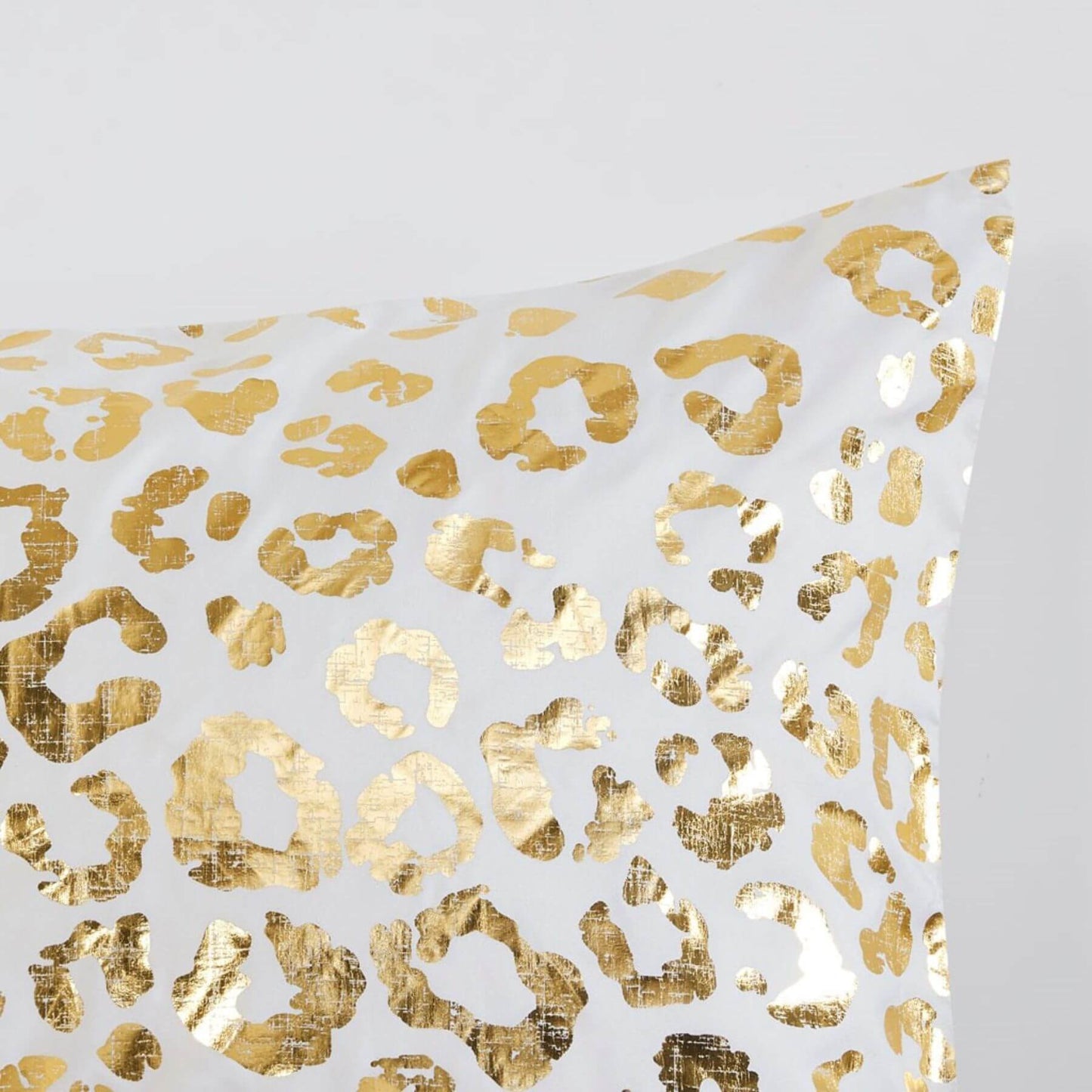 Detail View of Lillie Metallic Animal Printed Sham