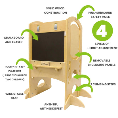 Little Partners Limited Edition Learning Tower Natural