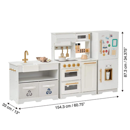 Teamson Kids Little Chef Atlanta Large Modular Play Kitchen
