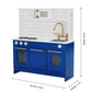 Teamson Kids Little Chef Berlin Play Kitchen Blue/White