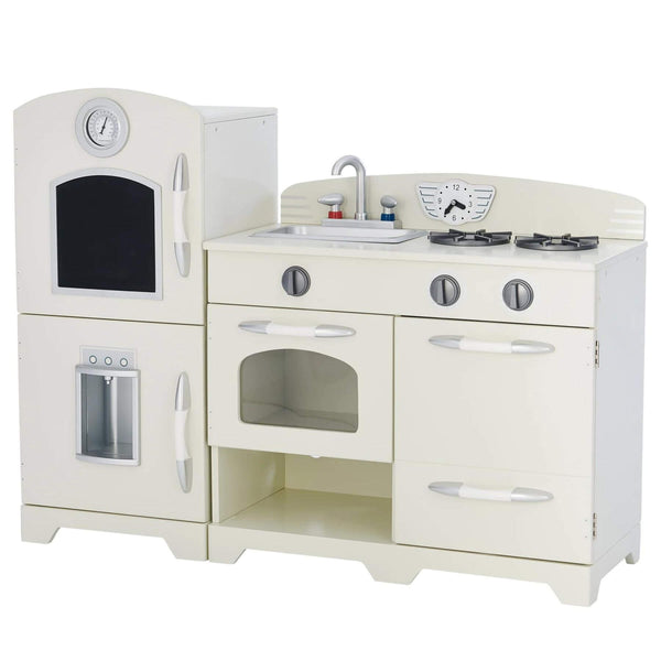 Teamson Kids Little Chef Fairfield Retro Kids Kitchen Playset Ivory