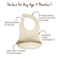 Little Twig Silicone Bib Almond - Features