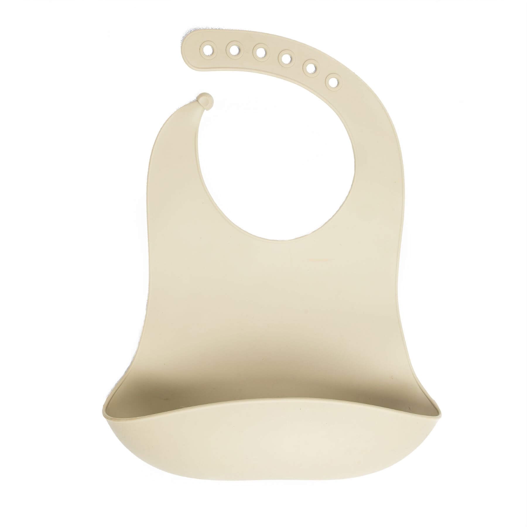 Little Twig Silicone Bib Almond