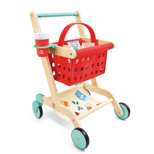 Hape Little Shopper's Cart & Basket