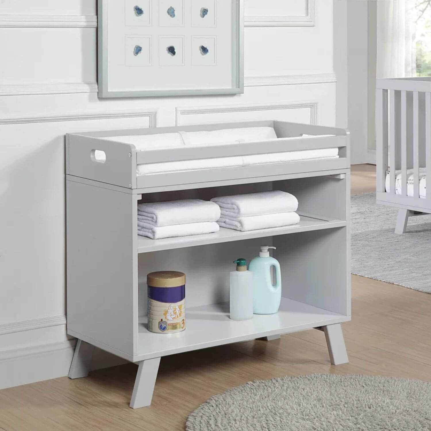 Livia Multi Purpose Changing Table Gray/Gray