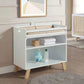 Livia Multi Purpose Changing Table White/Natural