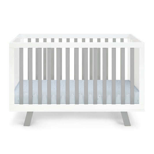 Livia 3-in-1 Convertible Island Crib White/Gray