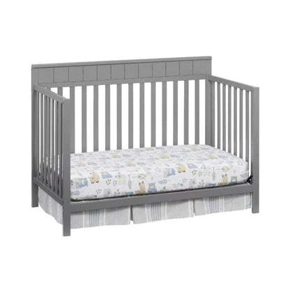 Oxford Baby Logan 4-in-1 Convertible Crib | Dove Gray