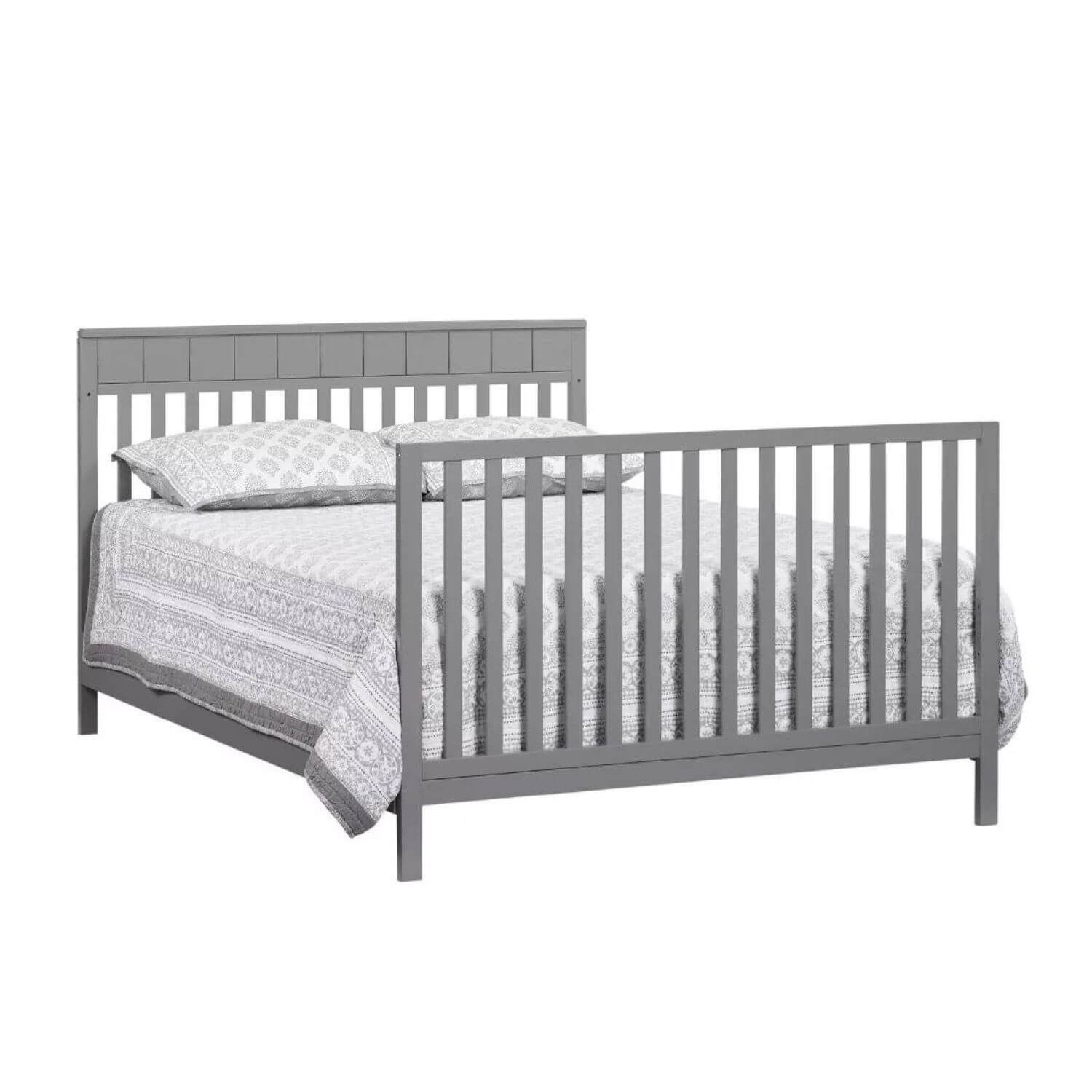 Oxford Baby Logan Full Bed Conversion Kit, Dove Gray