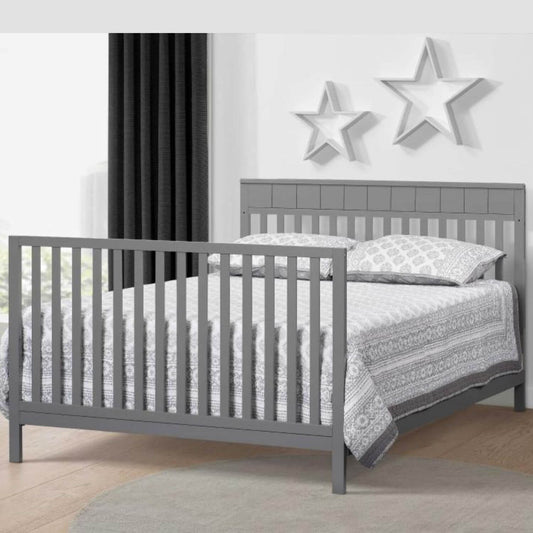 Oxford Baby Logan Full Bed Conversion Kit, Dove Gray