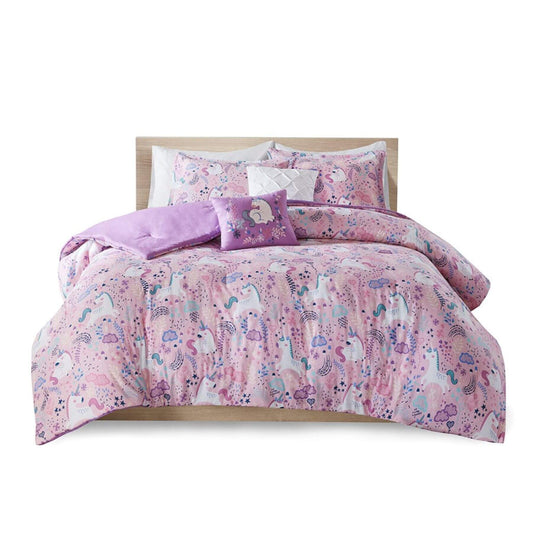 Lola Unicorn Cotton Comforter Set