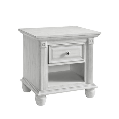 Oxford Baby London Lane 1-Drawer Nightstand | Vintage White