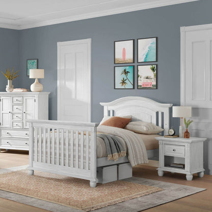 Oxford Baby London Lane 1-Drawer Nightstand | Vintage White