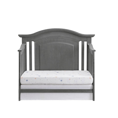 Oxford Baby London Lane 4-in-1 Convertible Crib | Arctic Gray