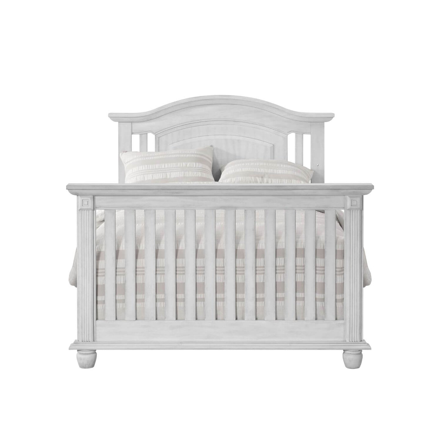Oxford Baby London Lane 4-in-1 Convertible Crib | Vintage White