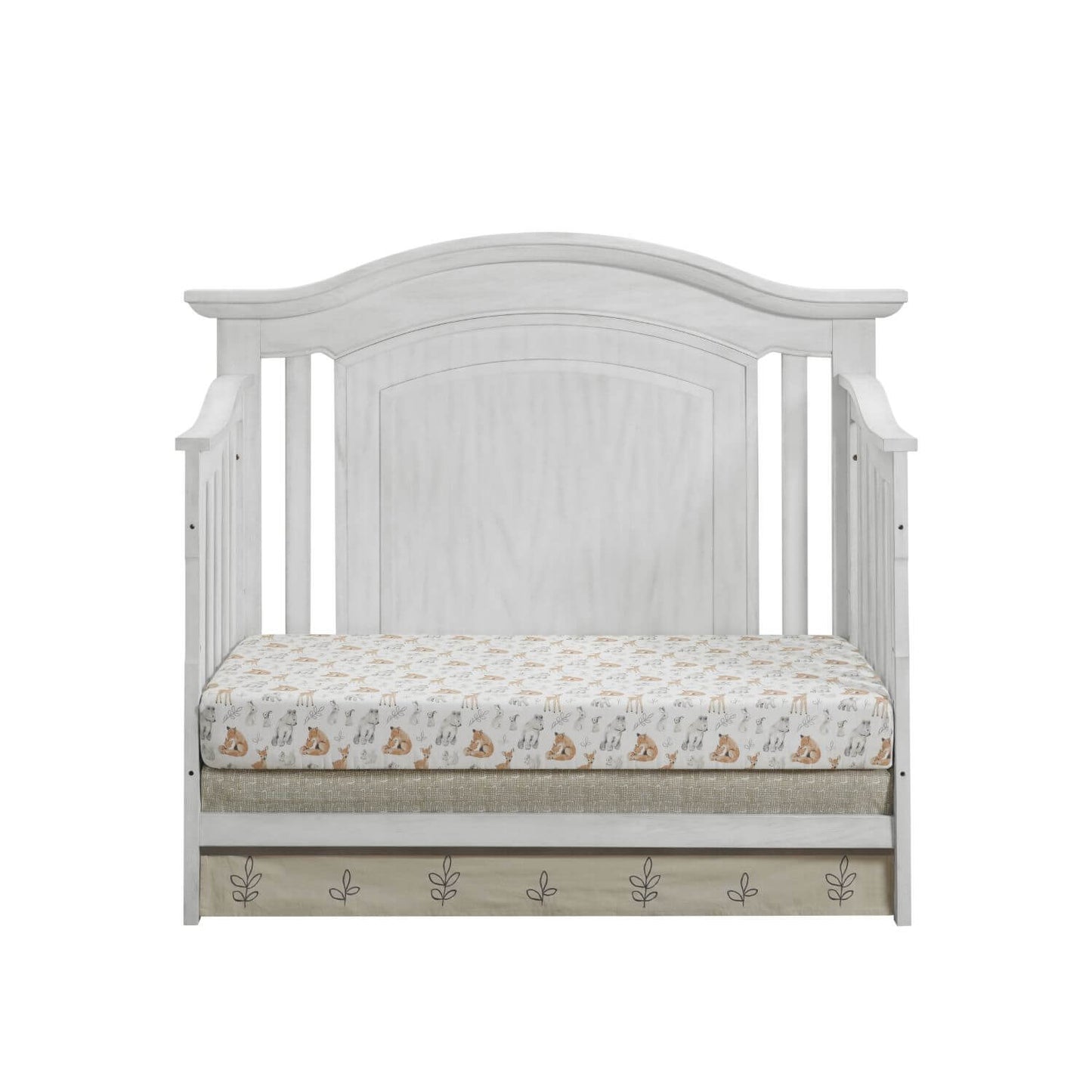 Oxford Baby London Lane 4-in-1 Convertible Crib | Vintage White
