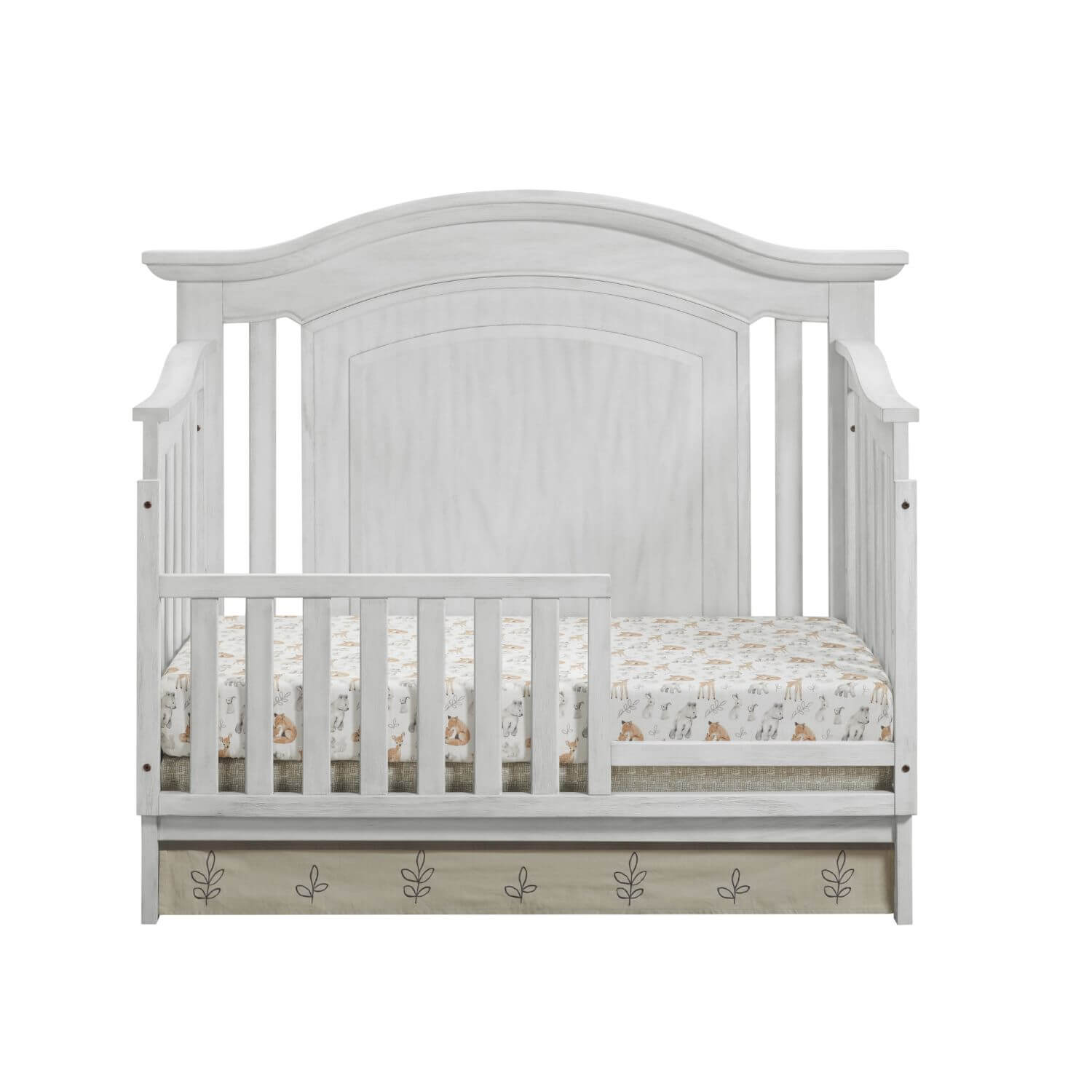 Oxford Baby London Lane 4-in-1 Convertible Crib | Vintage White