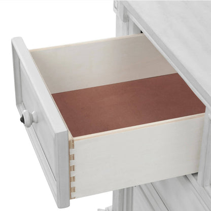 Oxford Baby London Lane 6 Drawer Chifferobe | Vintage White
