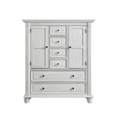 Oxford Baby London Lane 6 Drawer Chifferobe | Vintage White