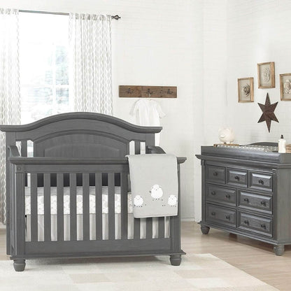 Oxford Baby London Lane 7-Drawer Dresser | Arctic Gray
