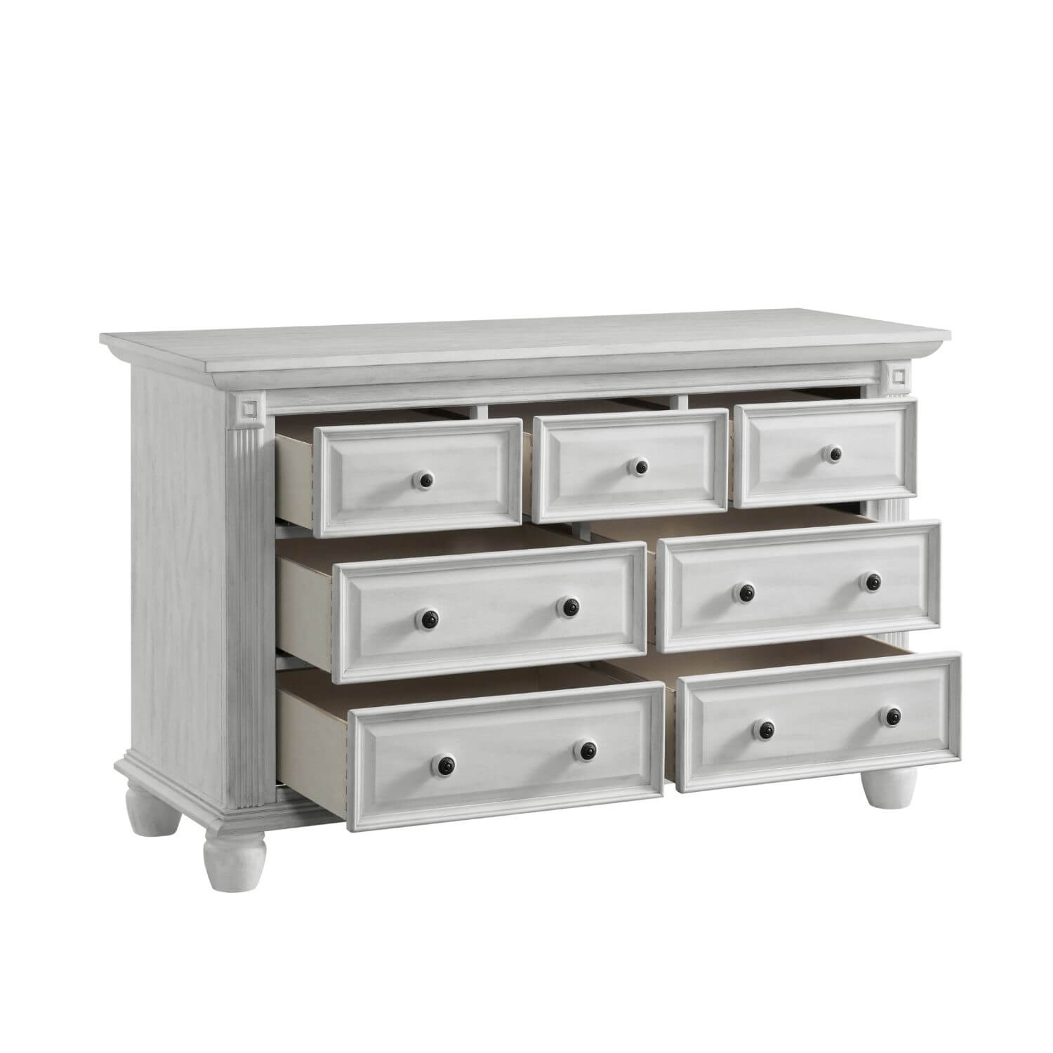 Oxford Baby London Lane 7 Drawer Dresser | Vintage White