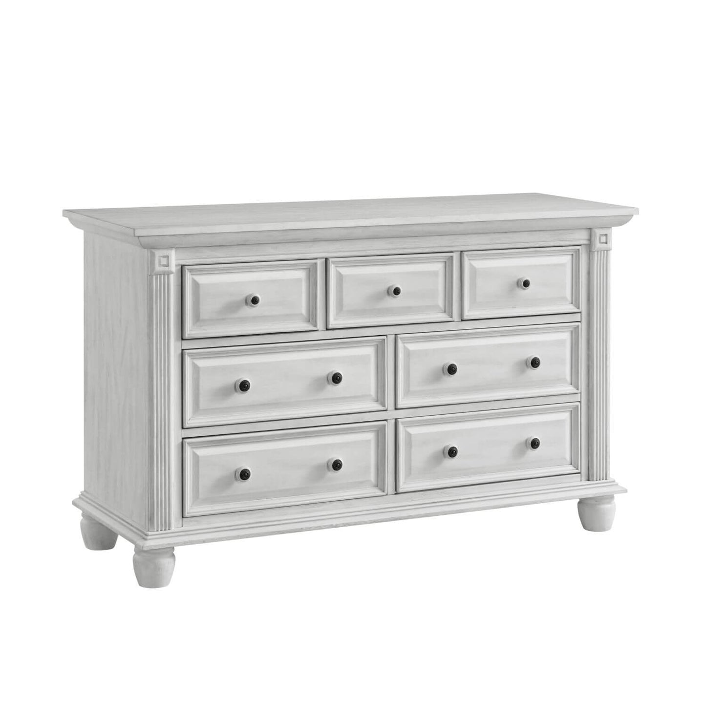 Oxford Baby London Lane 7 Drawer Dresser | Vintage White