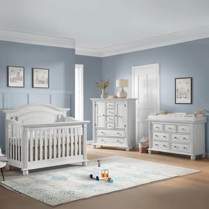 Oxford Baby London Lane Changing Topper | Vintage White
