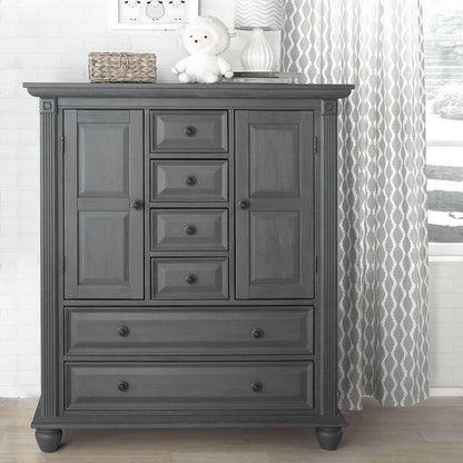 Oxford Baby London Lane Chifferobe | Arctic Gray