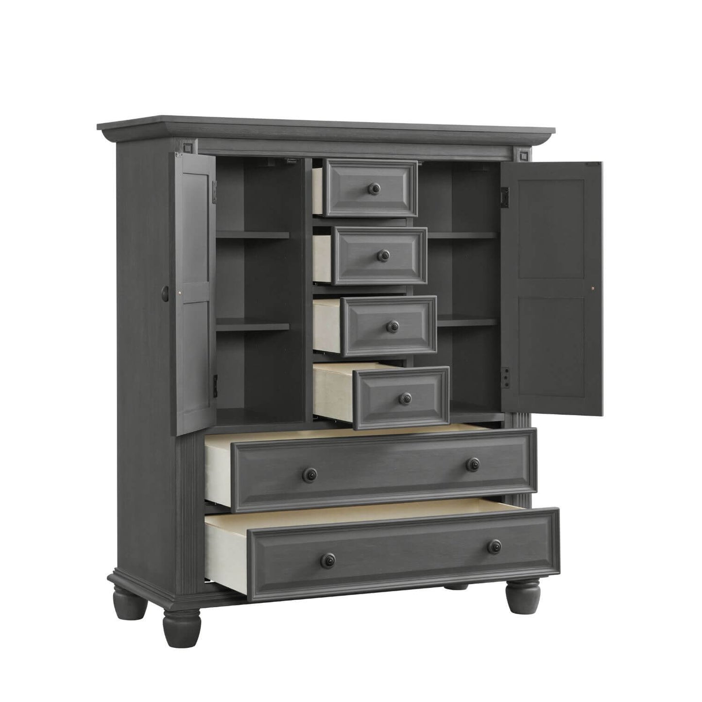 Oxford Baby London Lane Chifferobe | Arctic Gray