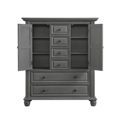 Oxford Baby London Lane Chifferobe | Arctic Gray