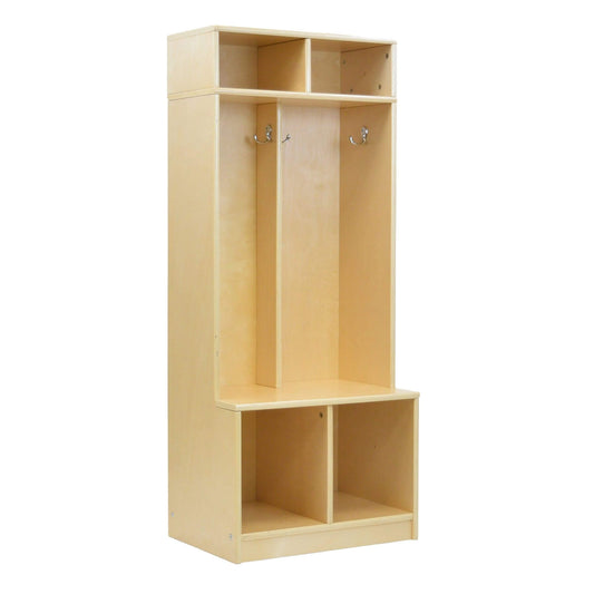Little Partners Learn 'N Store Cubby Natural on a white background