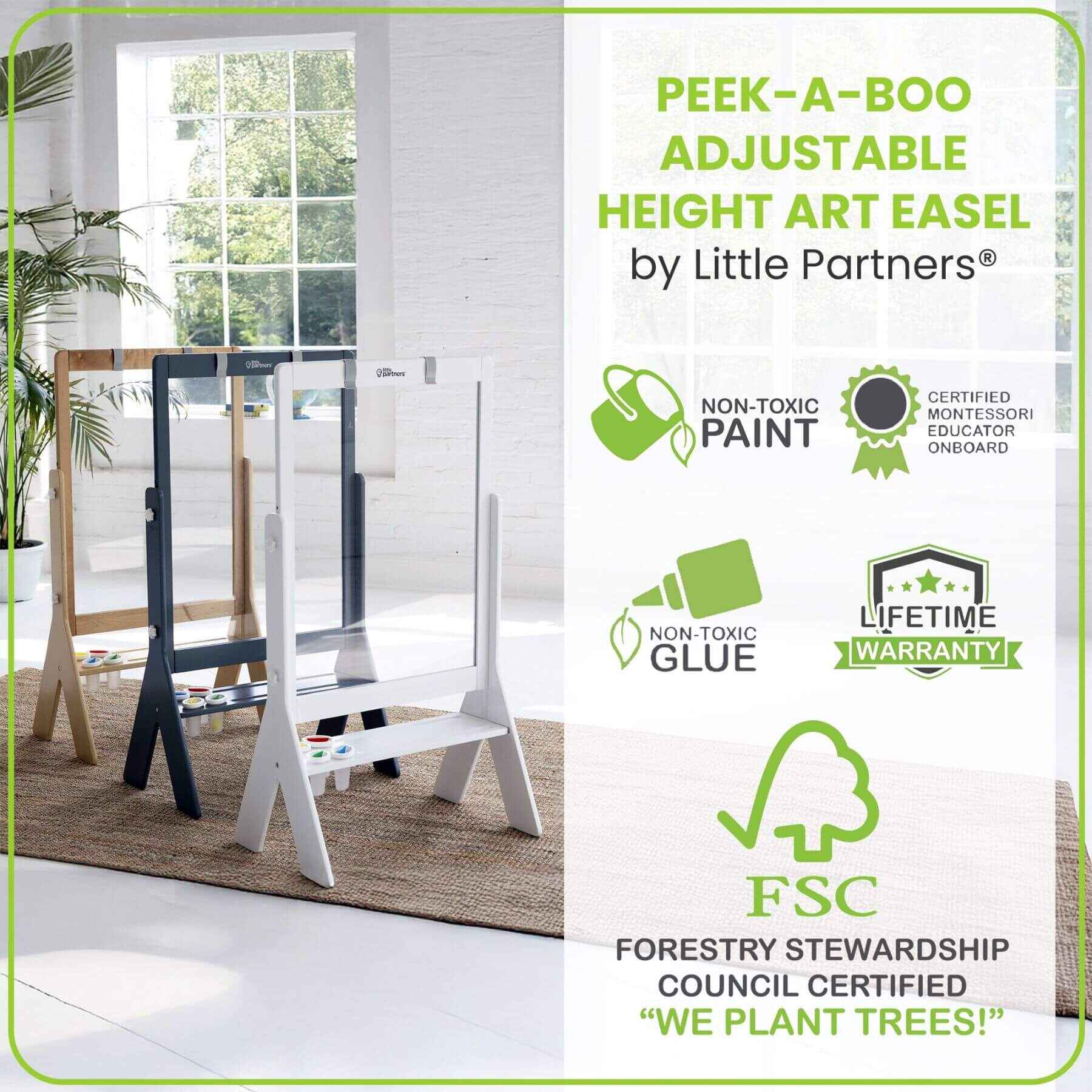 Little Partners Peek-A-Boo Easels