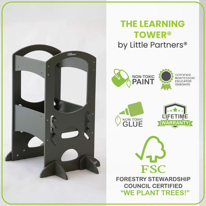 Little Partners The Learning Tower Olive Green