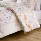 Detail View of Lulu Floral Reversible Cotton Comforter Set