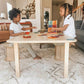 Kids Sitting on RAD Children's Furniture Magda Stool