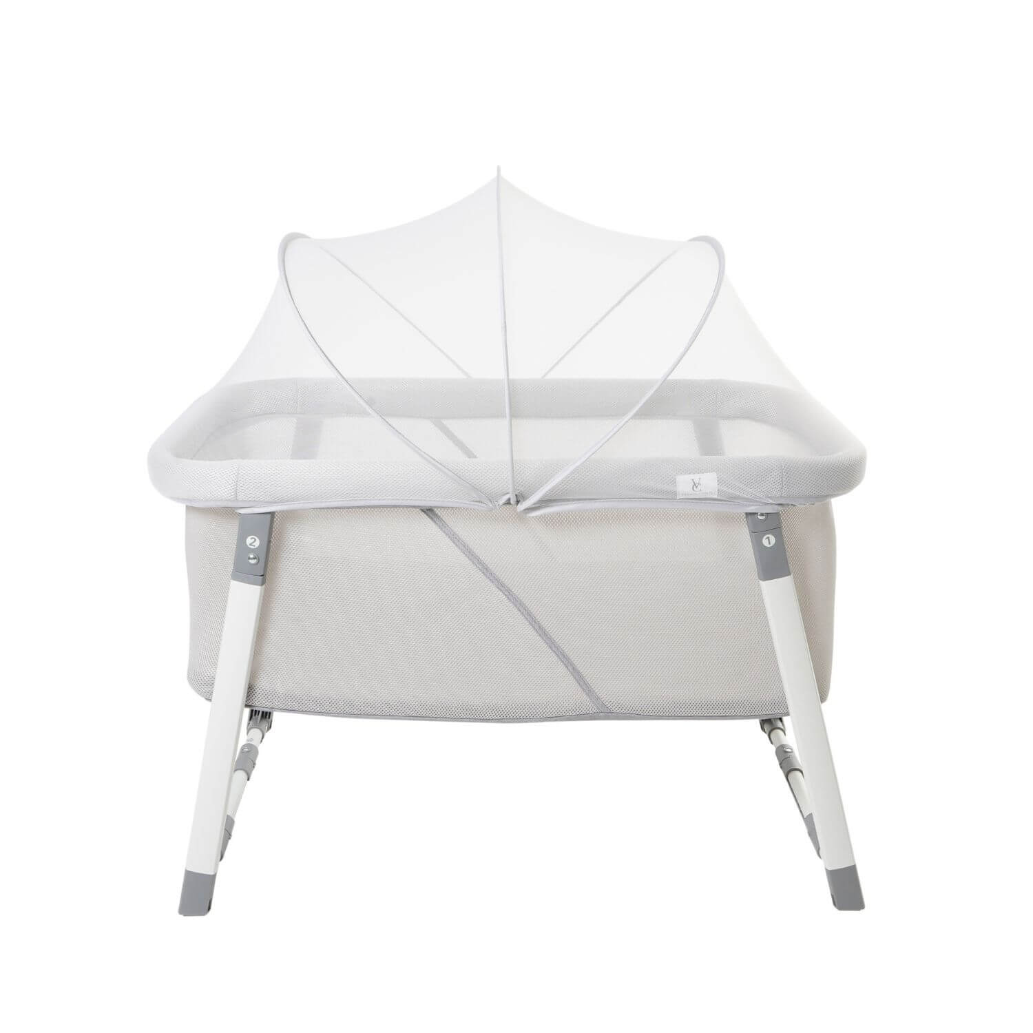 Venice Child Malibu Dreams Rocking Mini Bassinet | Gray