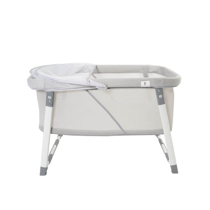 Venice Child Malibu Dreams Rocking Mini Bassinet | Gray