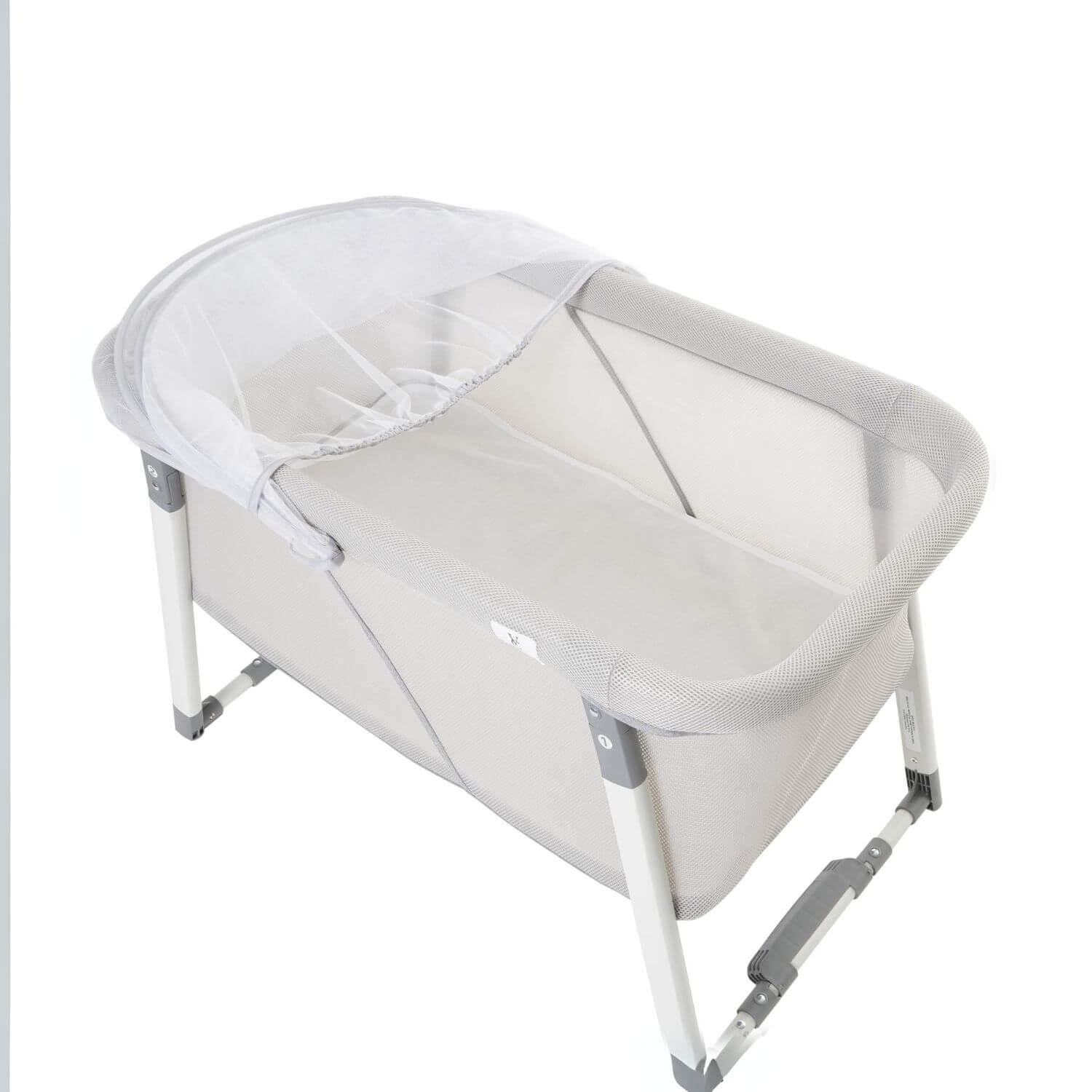 Venice Child Malibu Dreams Rocking Mini Bassinet | Gray