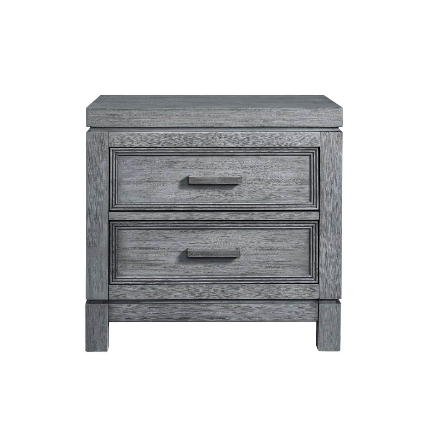 Soho Baby Manchester 2-Drawer Nightstand | Rustic Gray