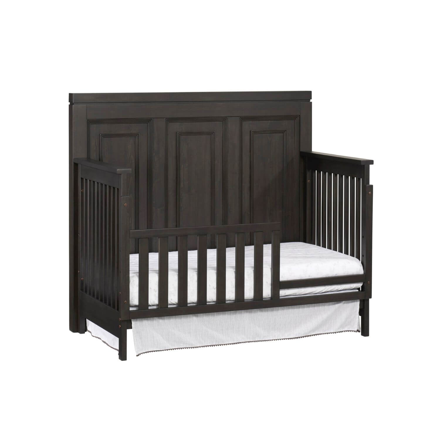 Soho Baby Manchester 4-in-1 Convertible Crib | Black Iron