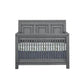 Soho Baby Manchester 4-in-1 Convertible Crib | Rustic Gray