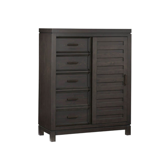 Soho Baby Manchester 5-Drawer Chifferobe | Black Iron