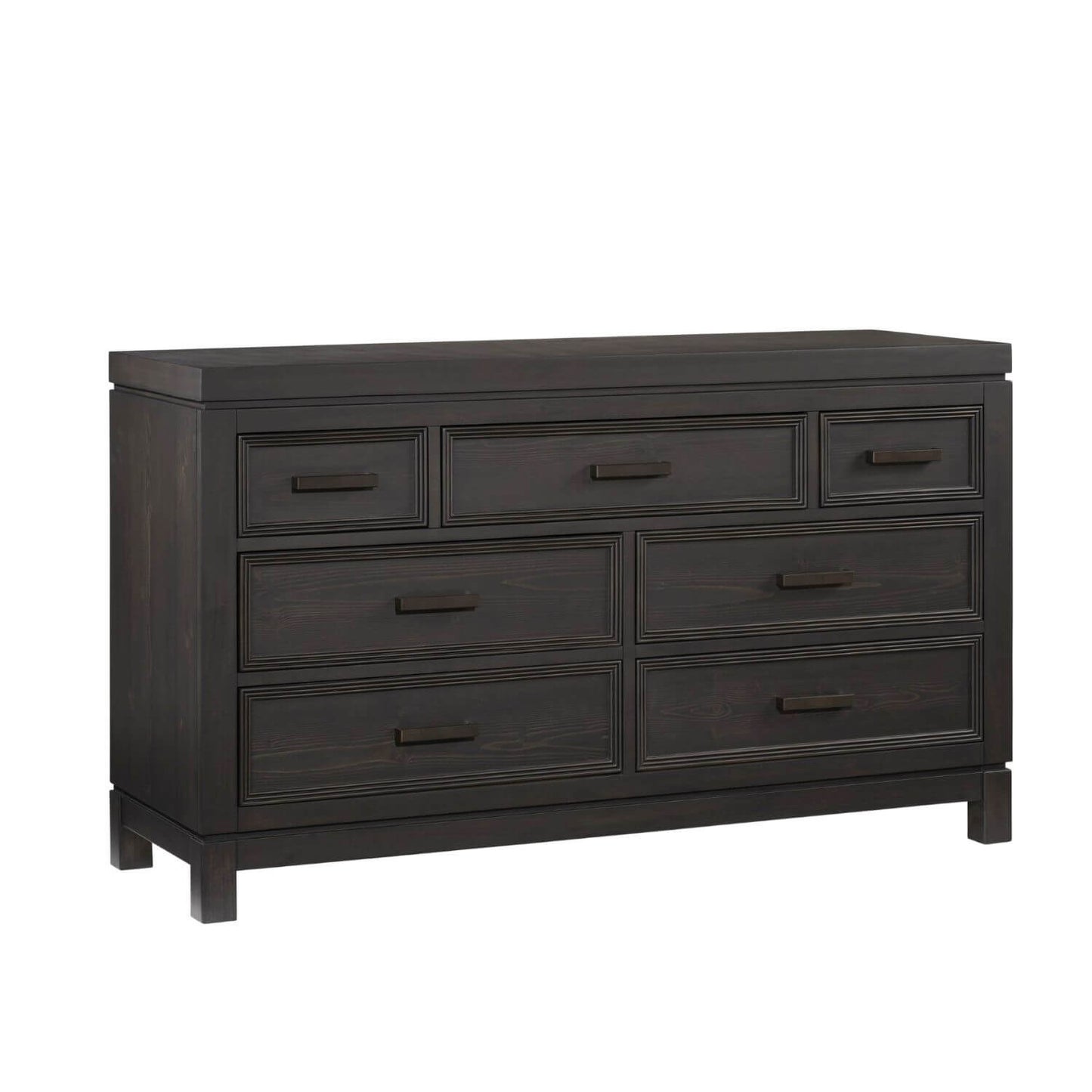 Soho Baby Manchester 7-Drawer Dresser | Black Iron